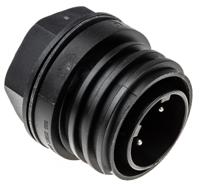 px093103p Bulgin Circular Connector, 3 Contacts, Panel, Standard Connector, Plug, Male, IP68, Buccaneer 900 Series