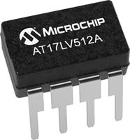 at17lv512a-10pu Microchip AT17LV512A-10PU,  512 kB EEPROM,  50 ns 8-Pin PDIP Serial-I2C