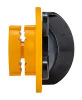 276-138 RS PRO Black, Yellow 12-Lock PVC Cable Lockout
