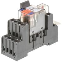 pt2s7lc4-8-1415074-1 TE Connectivity DIN Rail Power Relay, 24V dc Coil, 12A Switching Current, DPDT