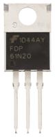 fdp61n20 onsemi UniFET Type N-Channel MOSFET, 61 A, 200 V Enhancement, 3-Pin TO-220