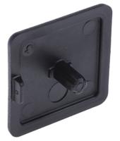 767-5507 RS PRO Black End Cap, 30 x 30 mm Strut Profile, 6mm Groove