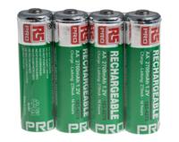 183-4279 RS PRO AA NiMH Rechargeable AA Batteries, 2.7Ah, 1.2V - Pack of 4