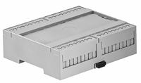 194-7484 RS PRO Solid Top Enclosure Type, 90 x 106.2 x 31.9mm, Polycarbonate DIN Rail Enclosure Kit