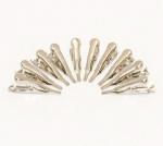 010019 Mueller Electric Crocodile Clip, Nickel-Plated Steel Contact, 5A