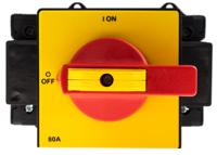 773-7982 RS PRO 6P Pole Isolator Switch - 80A Maximum Current, 55kW Power Rating, IP65