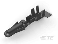 61627-1 TE Connectivity Commercial MATE-N-LOK Series Male Crimp Terminal, 20AWG Min, 14AWG Max