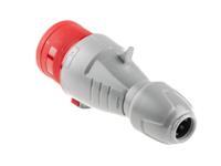 5-552-39 Legrand, P17 Tempra Pro IP44 Red Cable Mount 3P + N + E Industrial Power Plug, Rated At 32A, 415 V