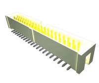 htst-105-01-sm-dv-p-tr Samtec HTST Series Vertical Surface PCB Header, 10 Contact(s), 2.54 mm Pitch, 2 Row, Shrouded
