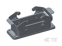 t1410161000-000 TE Connectivity HDC Heavy Duty Power Connector Housing, Bottom Entry