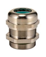 53112574 Lapp SKINTOP Series Nickel Plated Brass Cable Gland, M32 Thread, 11mm min., 21mm max., IP68