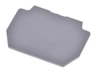 1sna117318r2300 Entrelec FEDR Series End Cover for Use with DIN Rail Terminal Blocks