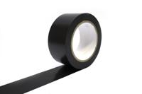 tp010002 Coba Europe Black PVC 33m Hazard Tape