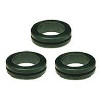 01070046010 SES Sterling DK Black PVC 22mm Cable Grommet for Maximum of 14mm Cable Dia.