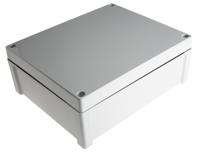ta-292411-enclosure Fibox TEMPO Series Grey ABS Enclosure, IP65, Grey Lid, 289 x 239 x 107.4mm
