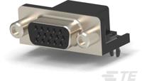 2311763-3 TE Connectivity 15 Way Right Angle D-sub Connector Socket, 2.29mm Pitch, with Boardlocks