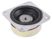 53062245 Paulstra Hutchinson Square M12 Anti Vibration Mount, Female Buffer Foot