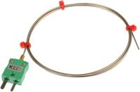 181-7286 RS PRO SYSCAL Type K Mineral Insulated Thermocouple 1m Length, 1.5mm Diameter → +1100°C