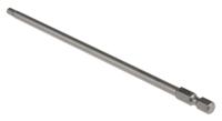 05059634001 Wera Hexagon Screwdriver Bit, 4 mm Tip, 1/4 in Drive, Hexagon Drive, 152 mm Overall