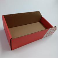 228-1188 RS PRO Cardboard Storage Bin, 300mm x 150mm x 100mm, Red