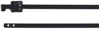 111-00149-mlt24ssc10-ss316sp-bk HellermannTyton Cable Tie, Releasable, 630mm x 10.3 mm, Black Polyester Coated Stainless Steel, Pk-50