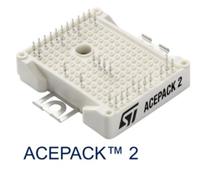 a2f12m12w2-f1 STMicroelectronics A2F SiC Power Module, 75 A, 1200 V Enhancement ACEPACK 2 A2F12M12W2-F1