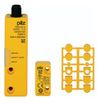 542000 Pilz Transponder Non-Contact Safety Switch, 24V dc, Plastic Housing, M8