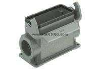 19300240292 HARTING Han B Heavy Duty Power Connector Housing, M32 x 2 Thread, Side Entry