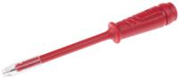 935982251 Hirschmann Fixed Test Probe, 2mm Tip, 50V ac, 4mm Socket, 1A