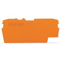 2002-1692 WAGO TOPJOB S Series End And Intermediate Plate for Use with DIN Rail Terminal Block