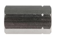 825-275 24mm Plain Stainless Steel Coupling Nut, M8, A2 304