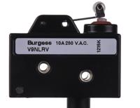43781 Saia-Burgess Short Roller Lever Micro Switch, Pre-wired Terminal, 10 A @ 250 V ac, SPDT, IP67