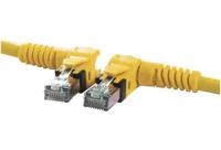 09488585745030 HARTINGVARIOBOOT, 3m Cat6a, Yellow RJ45 to Male RJ45 Male, S/FTP Shielded, Terminated PUR Sheath