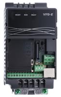 vfd015e43t Delta Electronics Inverter Drive, 1.5 kW, 3 Phase, 460 V ac, 4.3 A, VFD-E Series