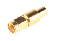 j01155a0031 Telegartner Straight 50Ω RF Adapter SMA Plug to SMB Socket