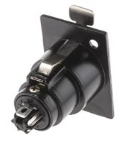 457-958 RS PRO Panel Mount XLR Connector, Female, 5 Way, Silver Plating