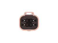 dt04-4p-te09 TE Connectivity, DT04-4P Automotive Connector Plug Brown Cable 4 Way, Cable Termination DT04-4P-TE09