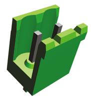 282825-2 TE Connectivity, 5.08mm Pitch, Buchanan, 2 Way, , Pluggable Terminal Block, Header, Panel Mount, Solder Termination,