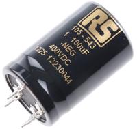 alp20a101bb400 KEMET 100μF Aluminium Electrolytic Capacitor 400V dc, PCB Mount - ALP20A101BB400