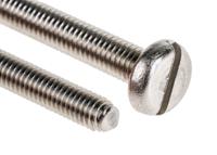 914-1608 RS PRO Slot M5 Pan A2 304 Stainless Steel Machine Screws DIN 85 x 75.0mm