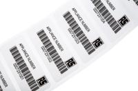 497-498 RS PRO White Black Print Label Roll, 58mm Width, 22mm Height