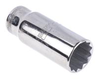 7805dm-24 Bahco 1/2 in Drive 24mm Deep Socket, 12 point, 82.6 mm Overall Length