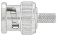 51s107-108n5 Rosenberger BNC Series, Plug Cable Mount BNC Connector, 50Ω, Crimp Termination, Straight Body