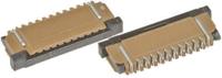 sfw5r-2ste9lf Amphenol Communications Solutions 1mm Pitch 5 Way Right Angle Female FPC Connector, ZIF Top Contact