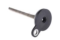 a205002 Nu-Tech Engineering M16 75mm Dia. Stainless Steel Adjustable Foot, 750kg Static Load Capacity 3.5° Tilt Angle