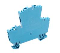 1022380000 Weidmuller  W Series Blue, 4mm², Double-Level, Screw Termination, ATEX, IECEx