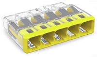 2773-405-1 WAGO, 2773 Splice Connector, Yellow, Insulated, Copper 20 → 12 AWG