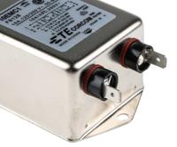 10emc1 TE Connectivity, Corcom EMC 10A 250 V ac 50/60Hz, Flange Mount RFI Filter, Fast-On, Single Phase
