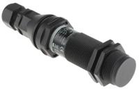 ki503a ifm electronic Capacitive Threaded Barrel Proximity Sensor, M30, 15 mm Detection, PNP NO+NC, 10 → 30 V dc