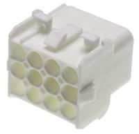 350783-1 TE Connectivity, Universal MATE-N-LOK Female Connector Housing, 6.35mm Pitch, 12 Way, 4 Row